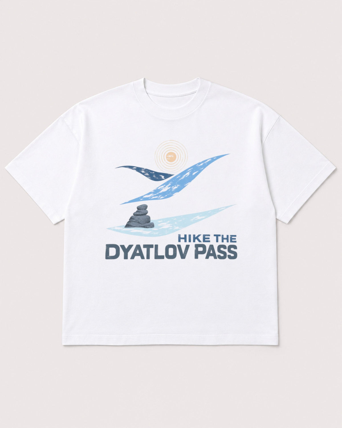 Mockup Boxy Heavyweight Tee White product