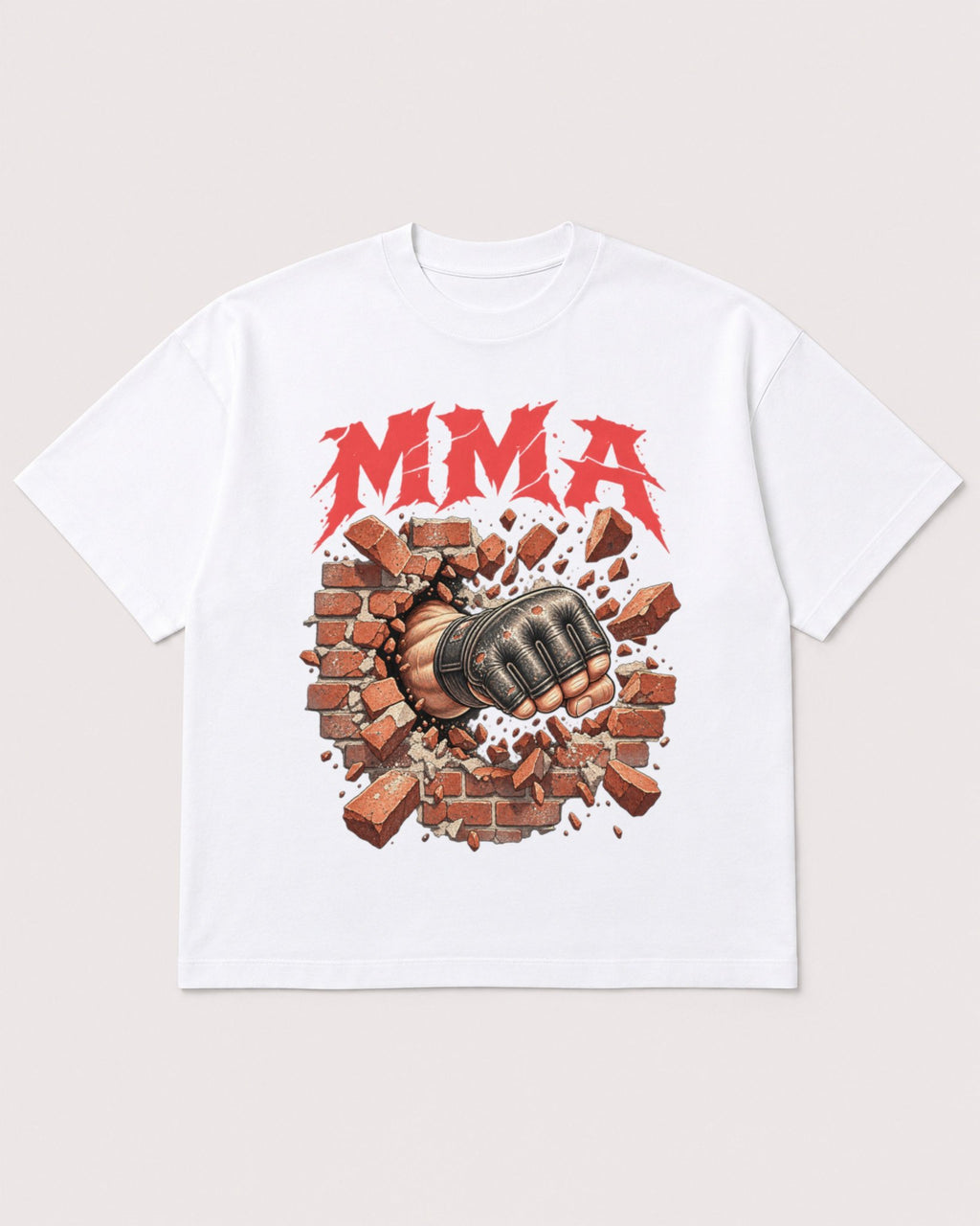 Mockup Boxy Heavyweight Tee White product