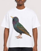 Mockup Boxy Heavyweight Tee White male close-up 05