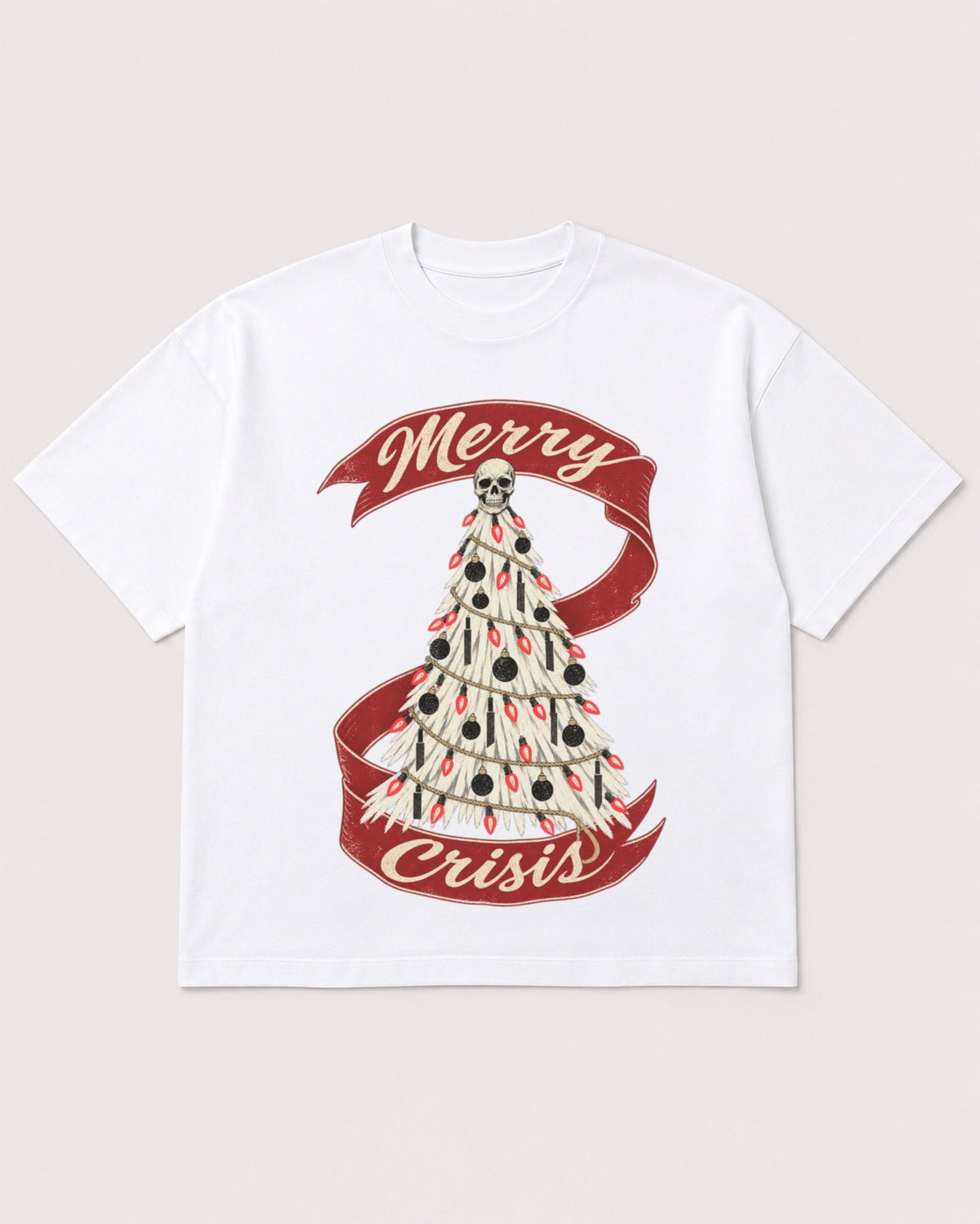 Mockup Boxy Heavyweight Tee White product