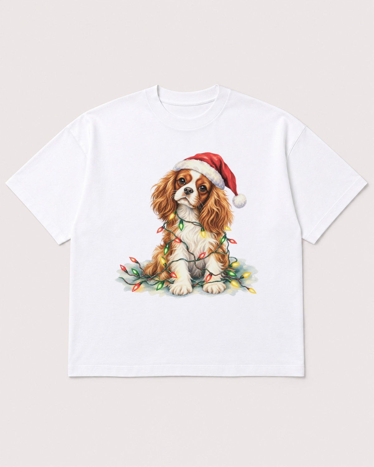 Mockup Boxy Heavyweight Tee White product