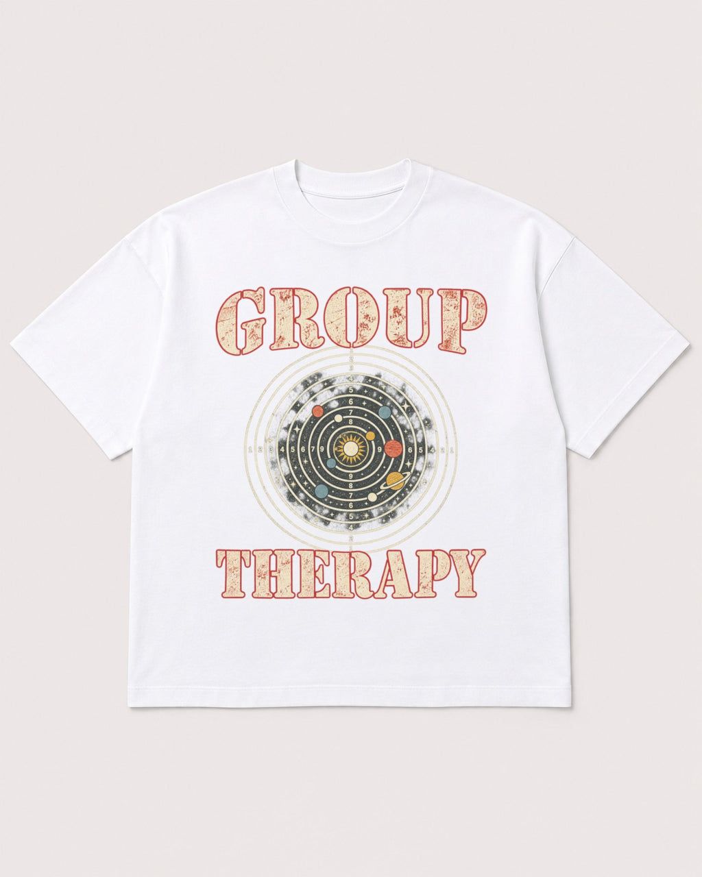 Mockup Boxy Heavyweight Tee White product