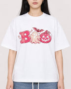 Mockup Boxy Heavyweight Tee White female close-up 01