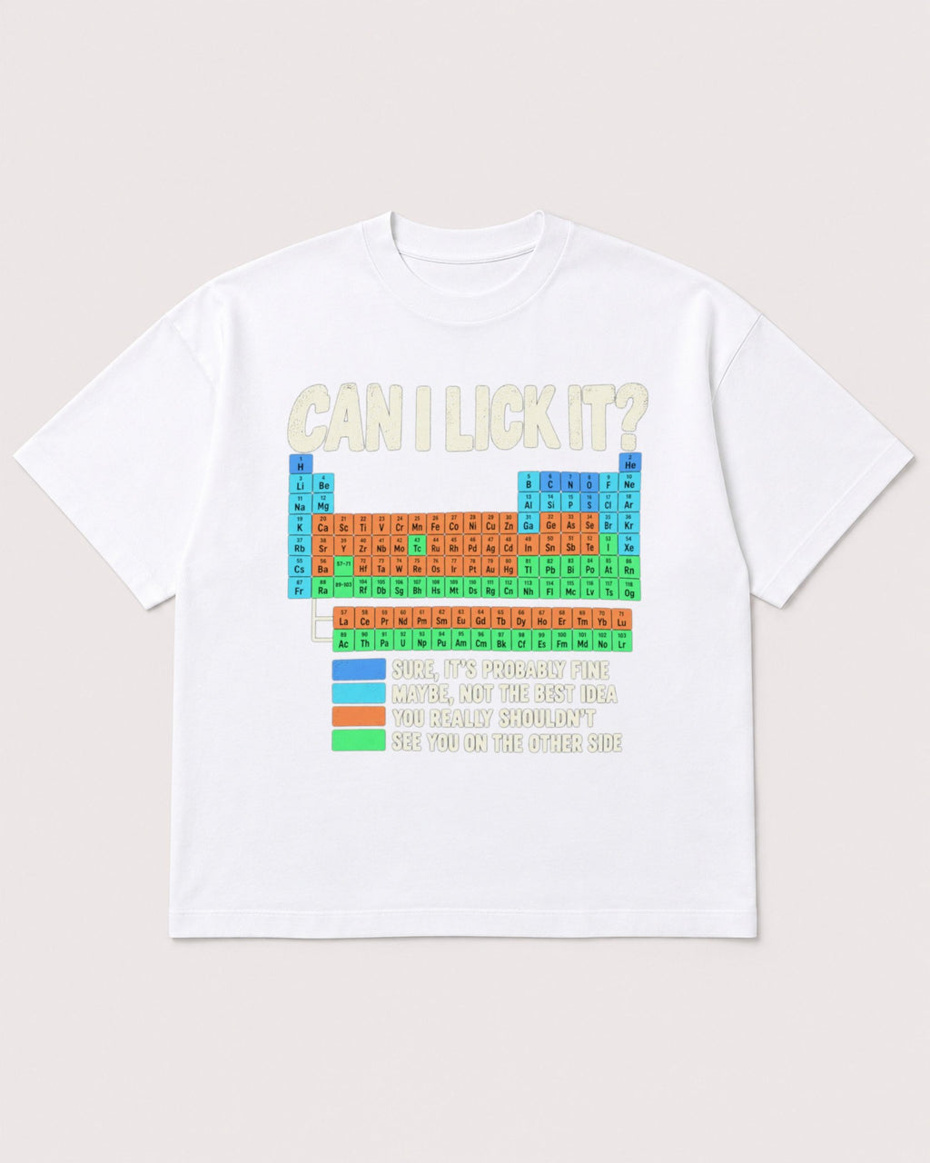 Mockup Boxy Heavyweight Tee White product