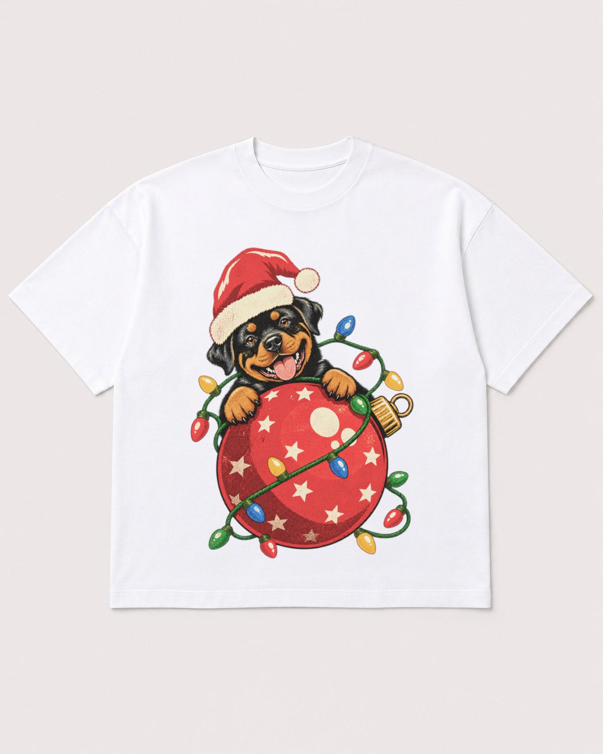 Mockup Boxy Heavyweight Tee White product
