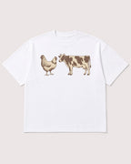 Mockup Boxy Heavyweight Tee White product