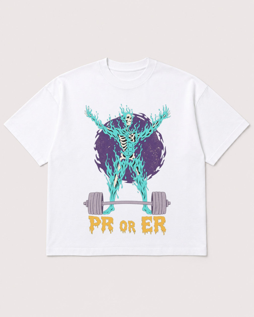 Mockup Boxy Heavyweight Tee White product