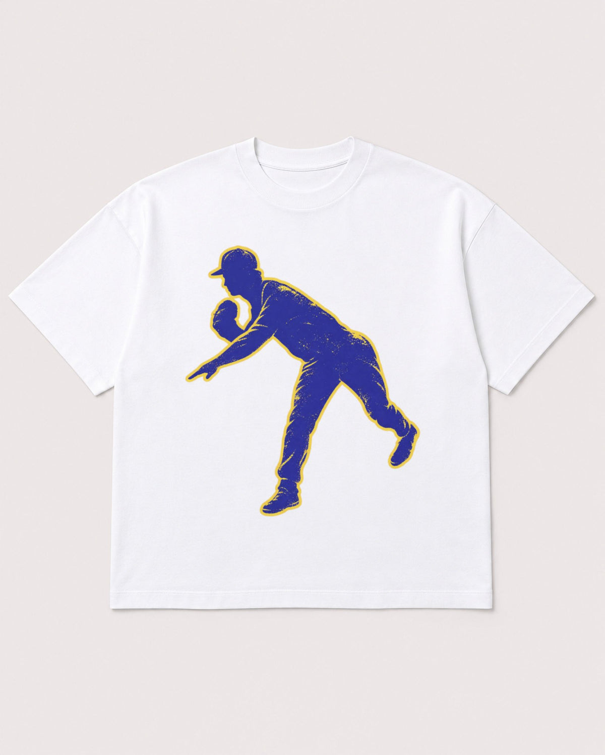 Mockup Boxy Heavyweight Tee White product