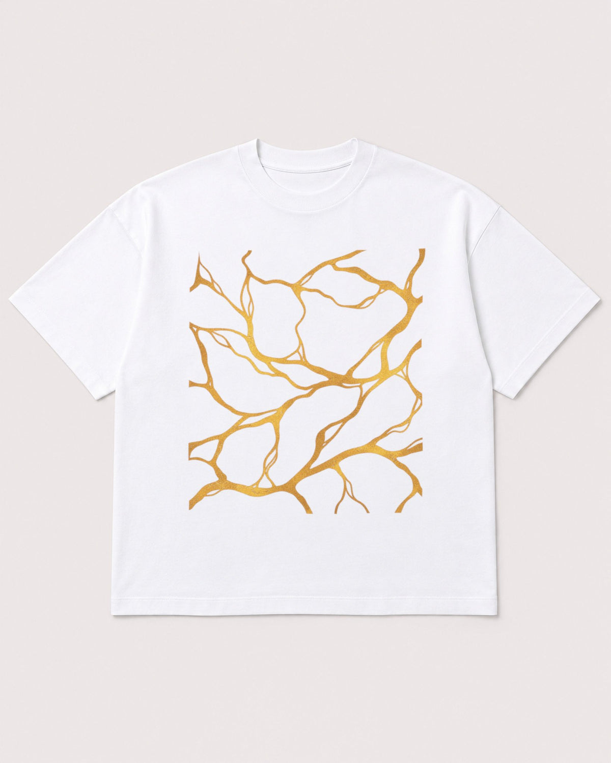 Mockup Boxy Heavyweight Tee White product