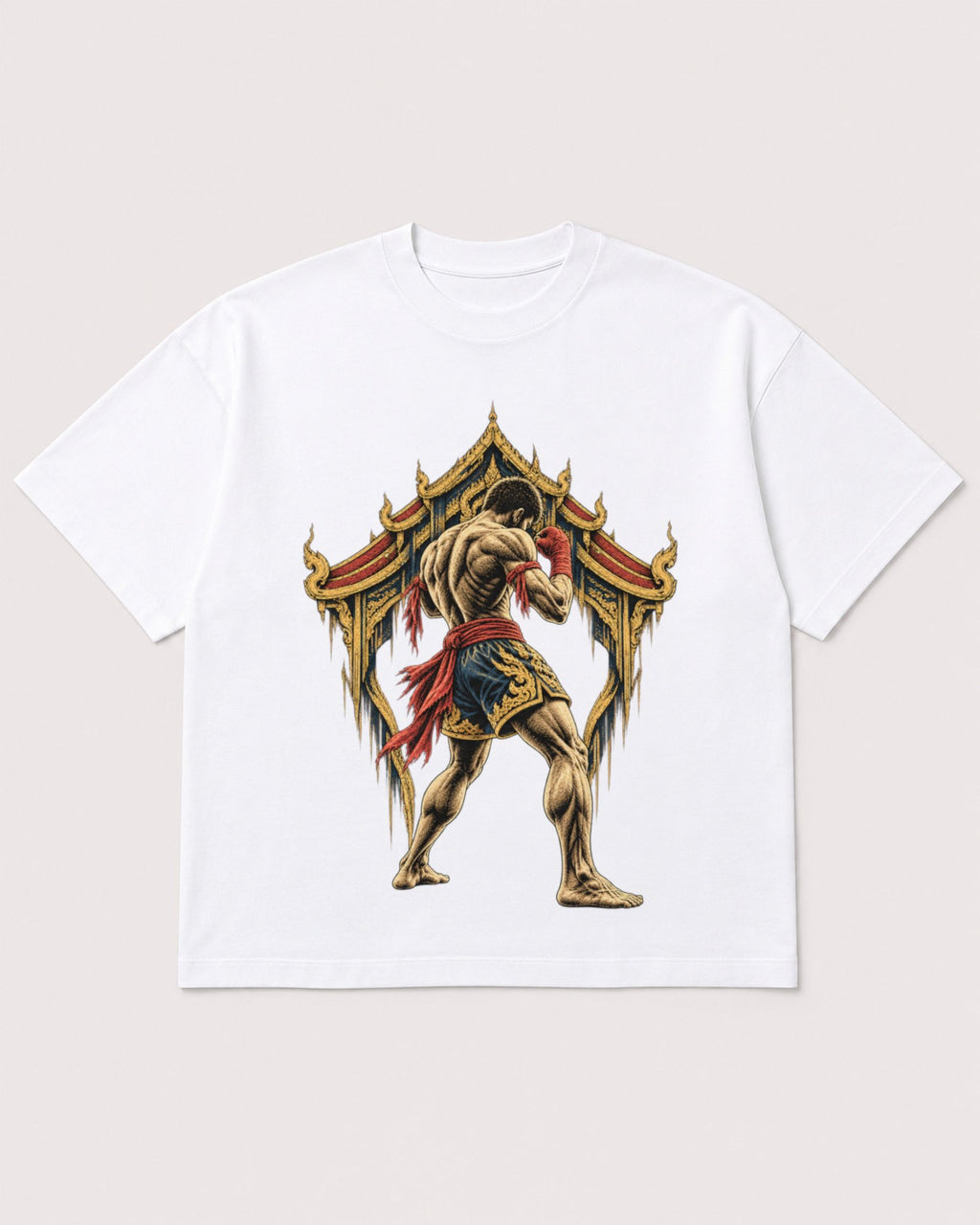 Mockup Boxy Heavyweight Tee White product