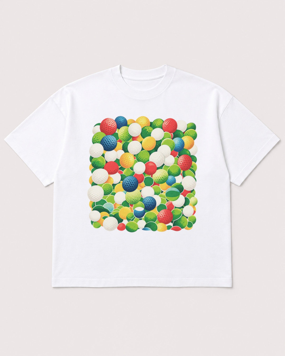 Mockup Boxy Heavyweight Tee White product