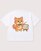 Mockup Boxy Heavyweight Tee White product