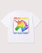 Mockup Boxy Heavyweight Tee White product