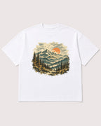 Mockup Boxy Heavyweight Tee White product