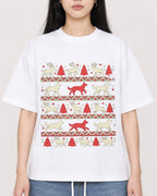 Mockup Boxy Heavyweight Tee White female close-up 01