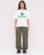Mockup Boxy Heavyweight Tee White female full-body 02