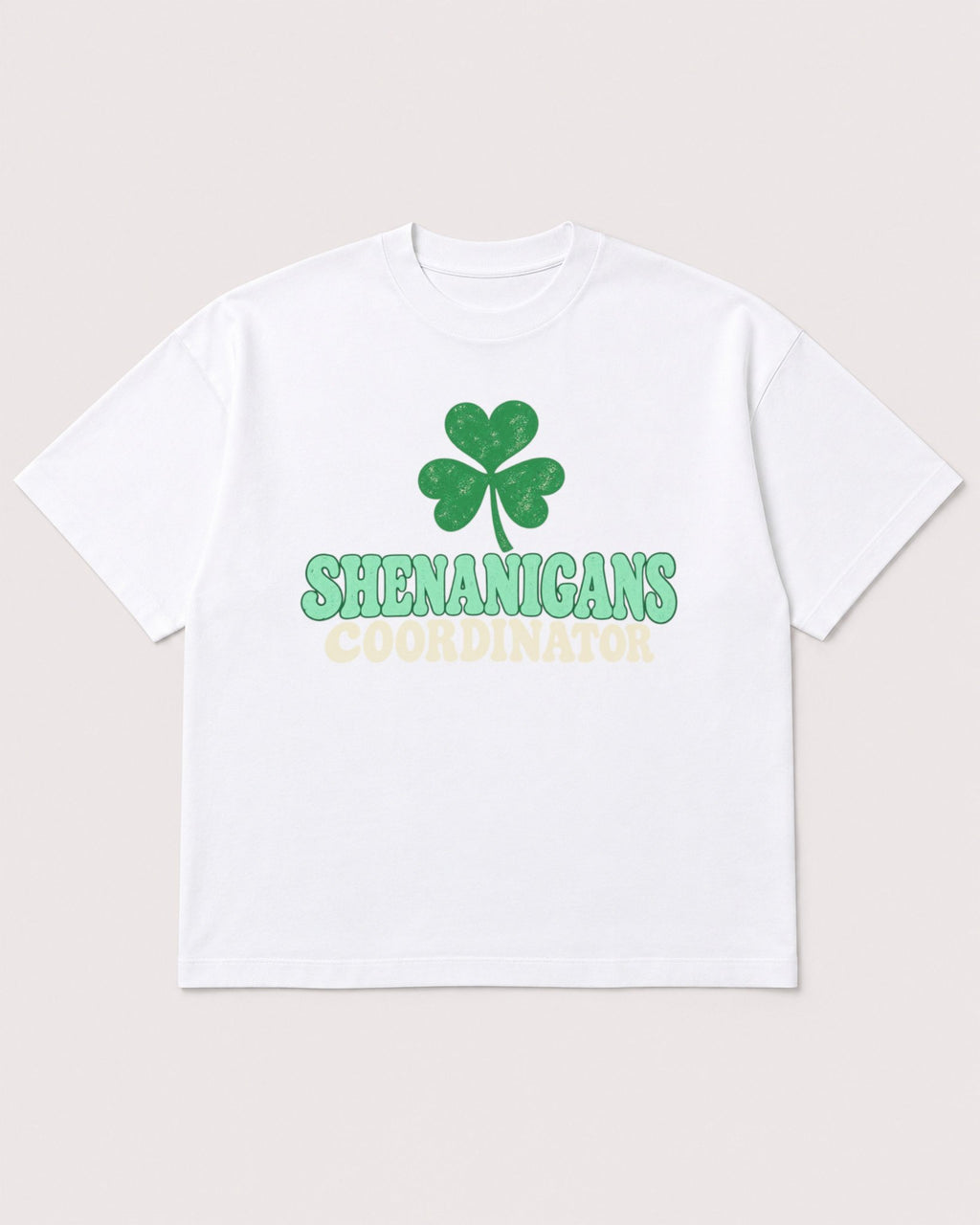 Mockup Boxy Heavyweight Tee White product