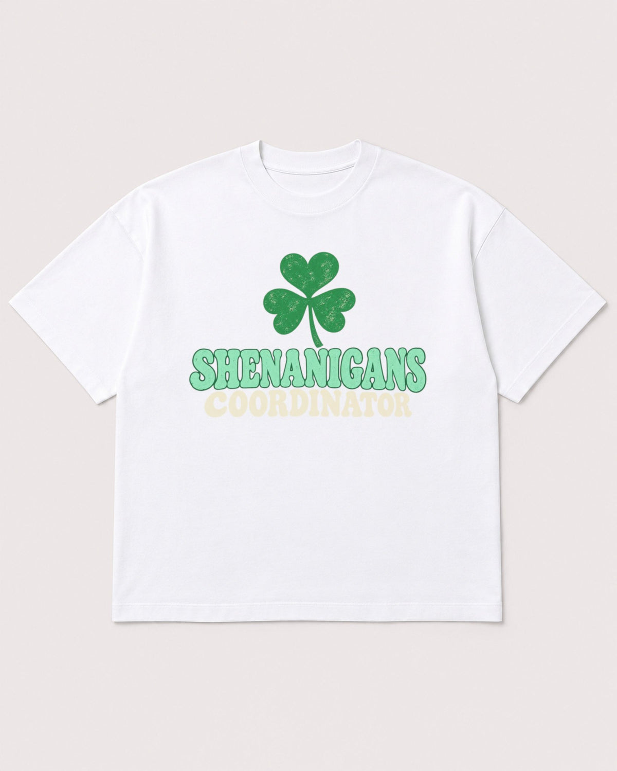 Mockup Boxy Heavyweight Tee White product