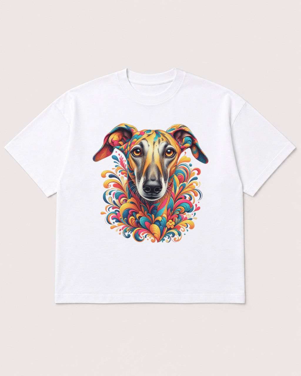 Mockup Boxy Heavyweight Tee White product