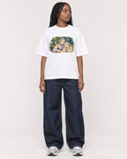 Mockup Boxy Heavyweight Tee White female full-body 04