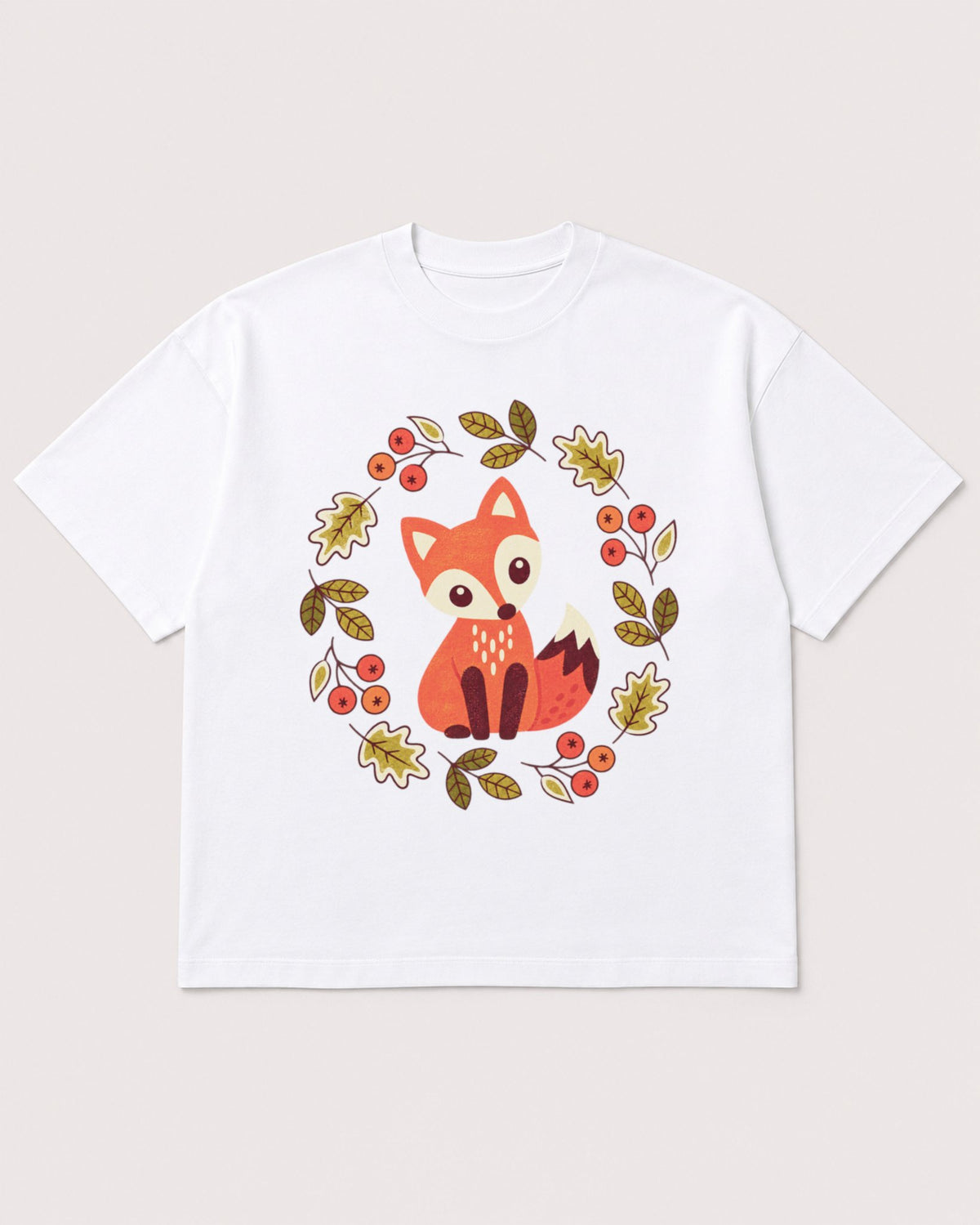 Mockup Boxy Heavyweight Tee White product