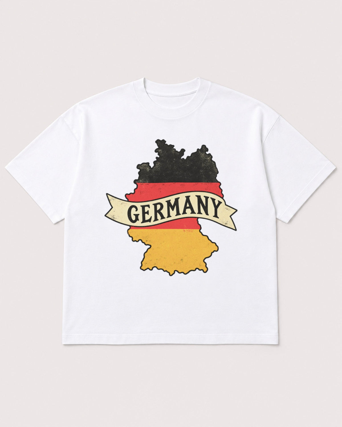 Mockup Boxy Heavyweight Tee White product