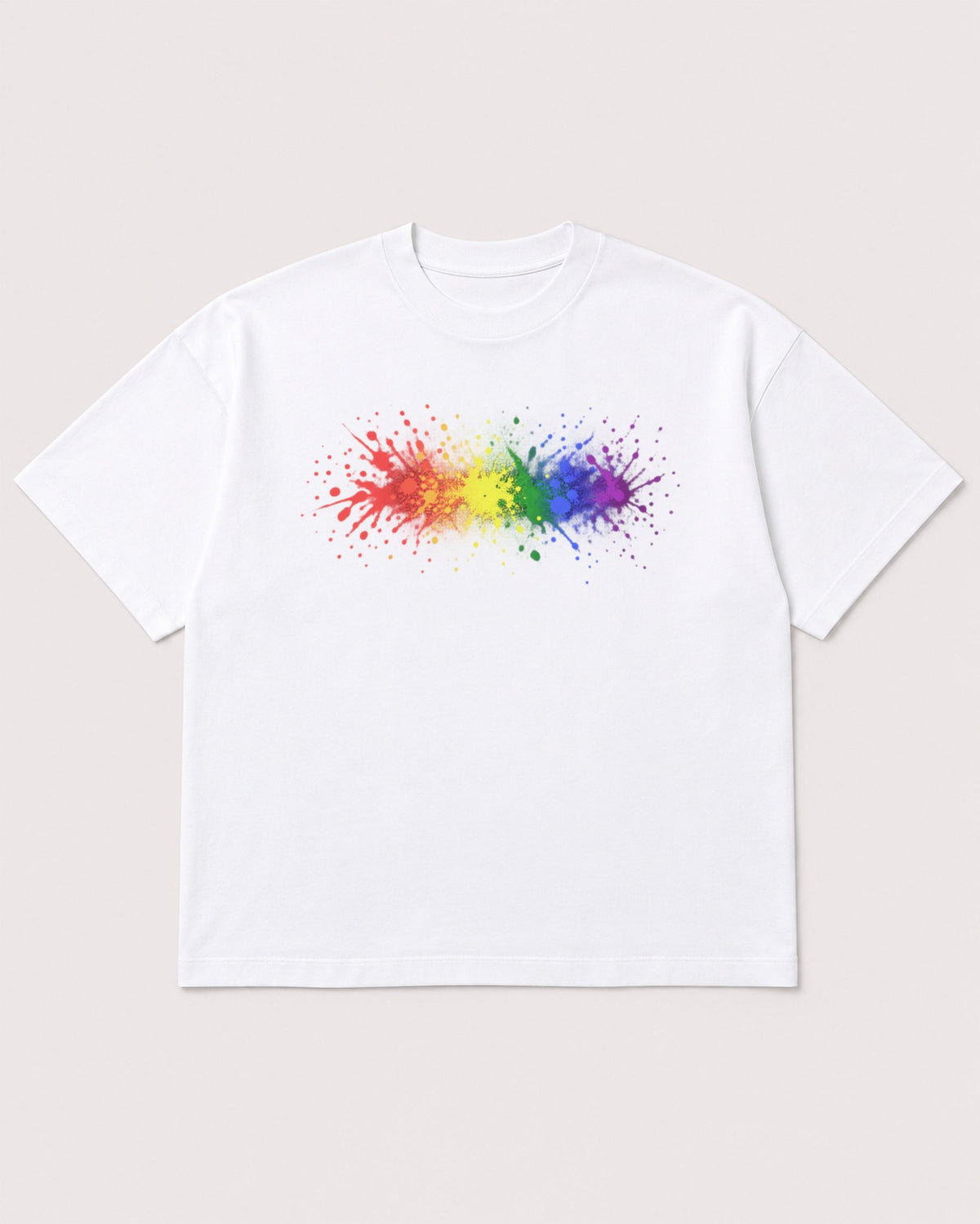 Mockup Boxy Heavyweight Tee White product