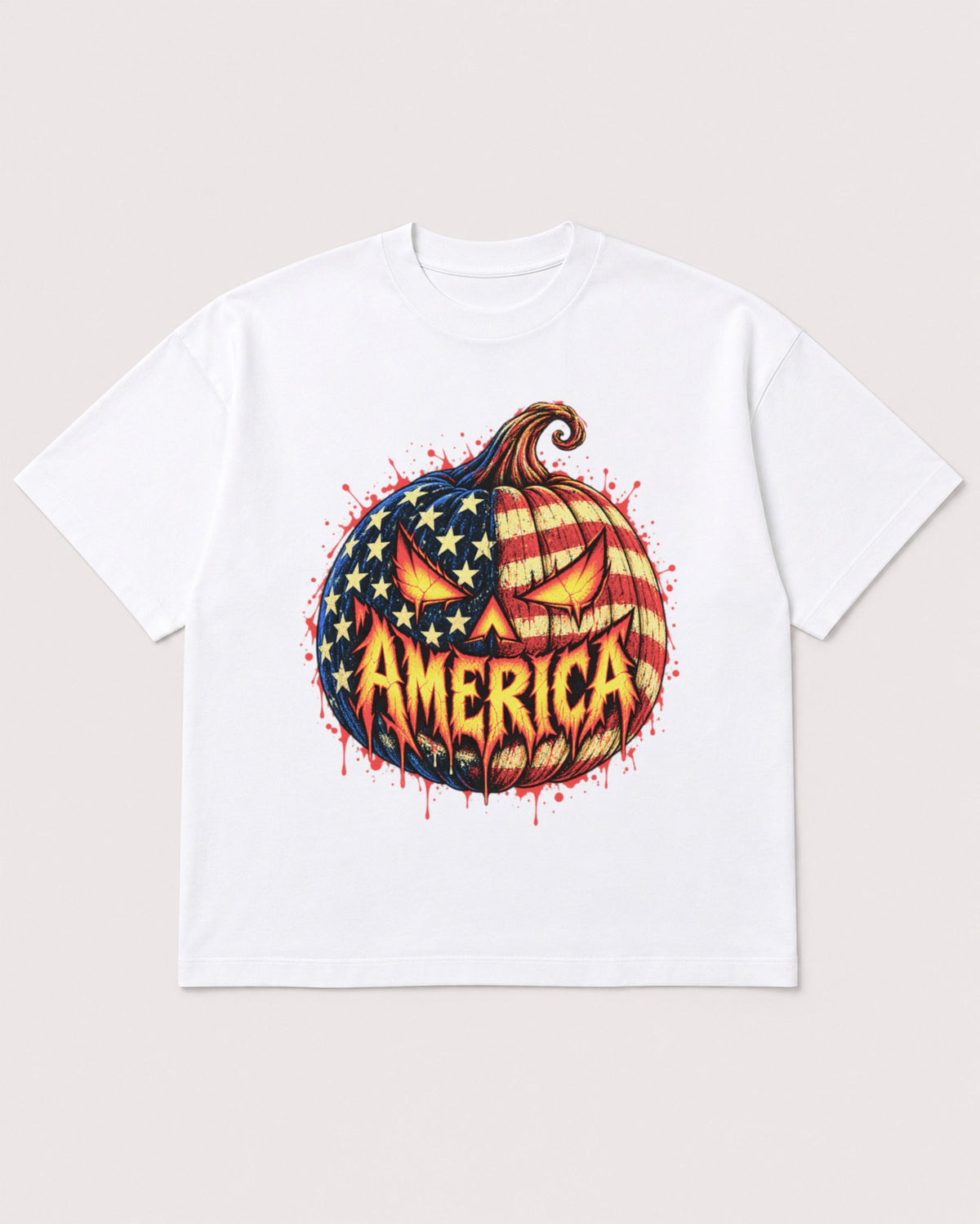Mockup Boxy Heavyweight Tee White product