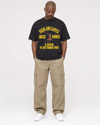 Mockup Boxy Heavyweight Tee Black male full-body 44
