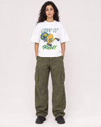 Mockup Boxy Heavyweight Tee White female full-body 07