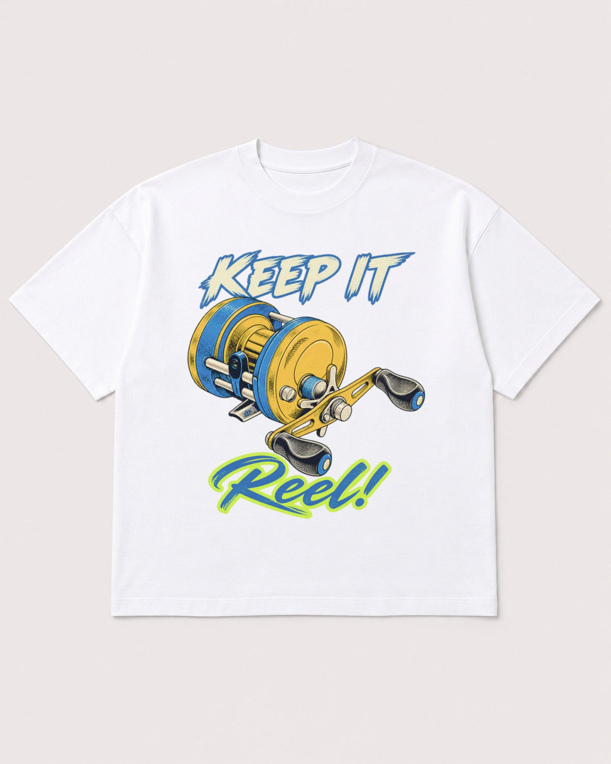Mockup Boxy Heavyweight Tee White product
