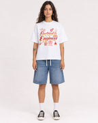 Mockup Boxy Heavyweight Tee White female full-body 06