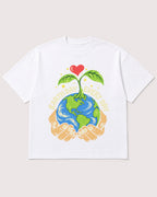 Mockup Boxy Heavyweight Tee White product