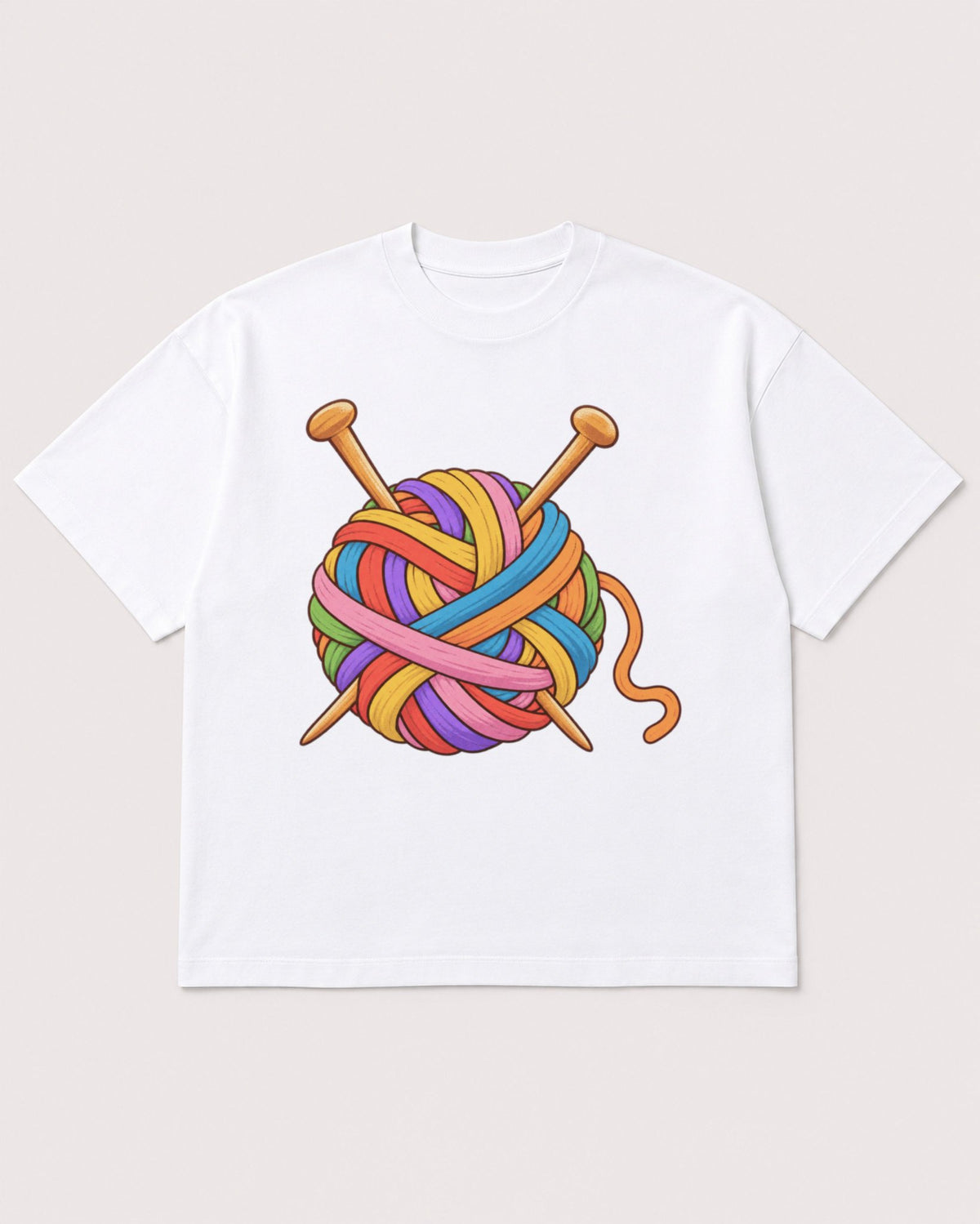 Mockup Boxy Heavyweight Tee White product