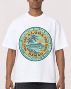 Mockup Boxy Heavyweight Tee White male close-up 35