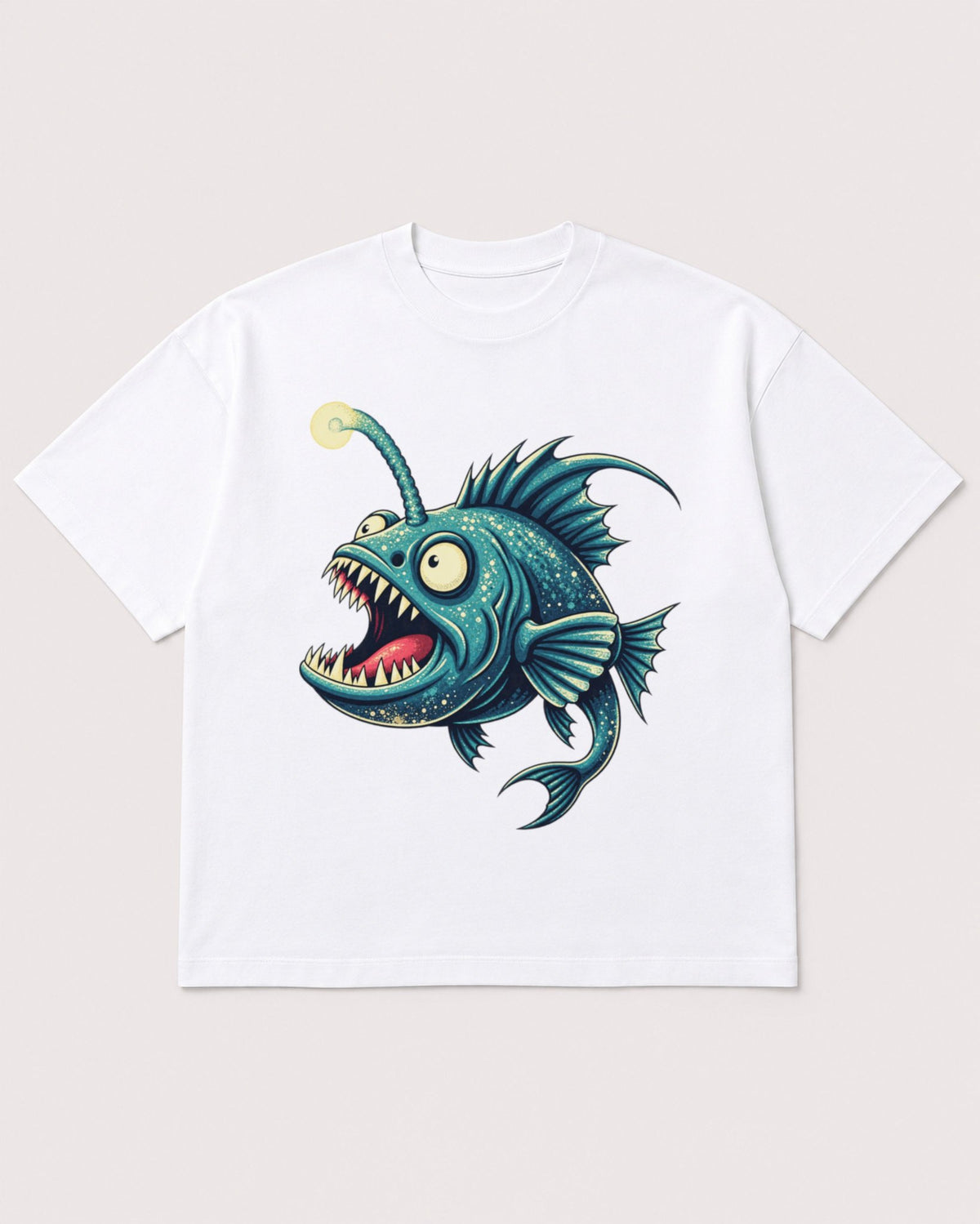 Mockup Boxy Heavyweight Tee White product