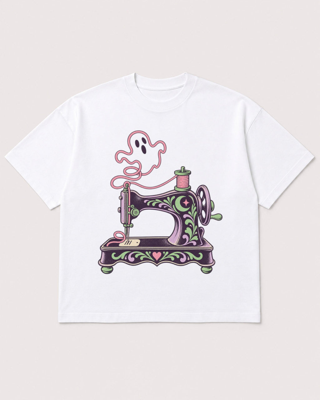 Mockup Boxy Heavyweight Tee White product