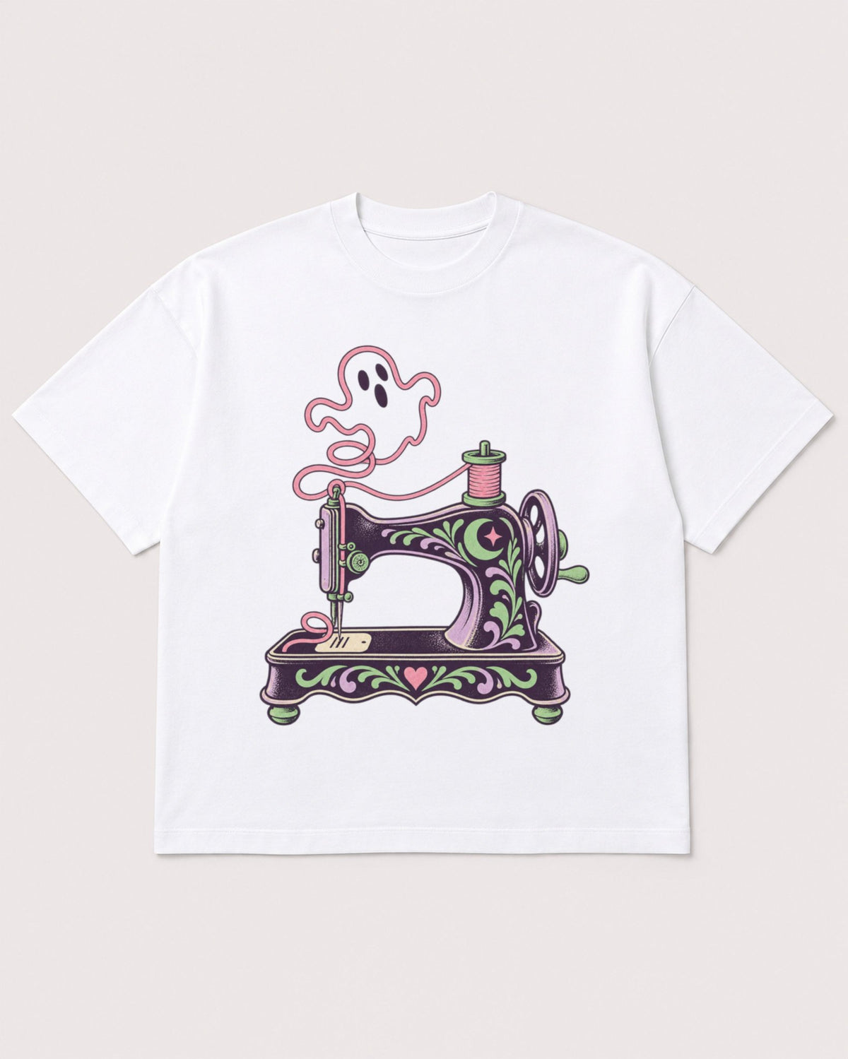 Mockup Boxy Heavyweight Tee White product