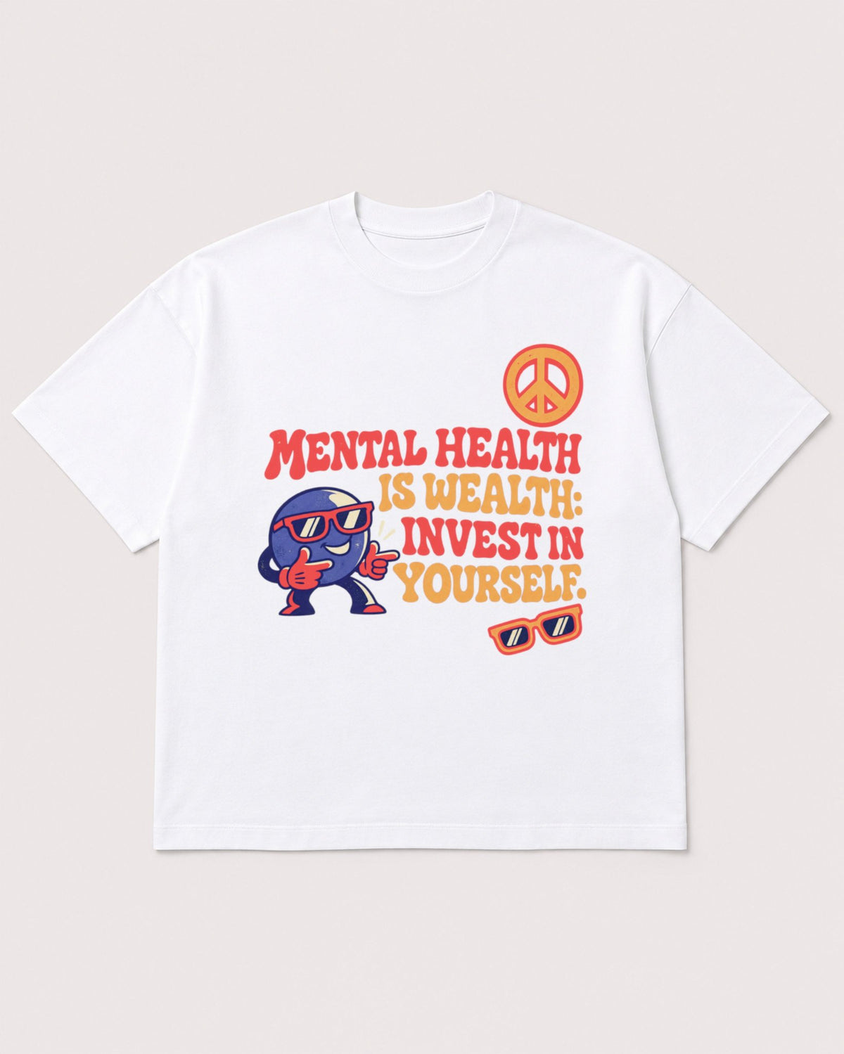 Mockup Boxy Heavyweight Tee White product