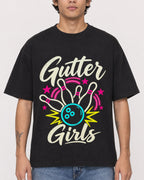 Mockup Boxy Heavyweight Tee Black male close-up 06
