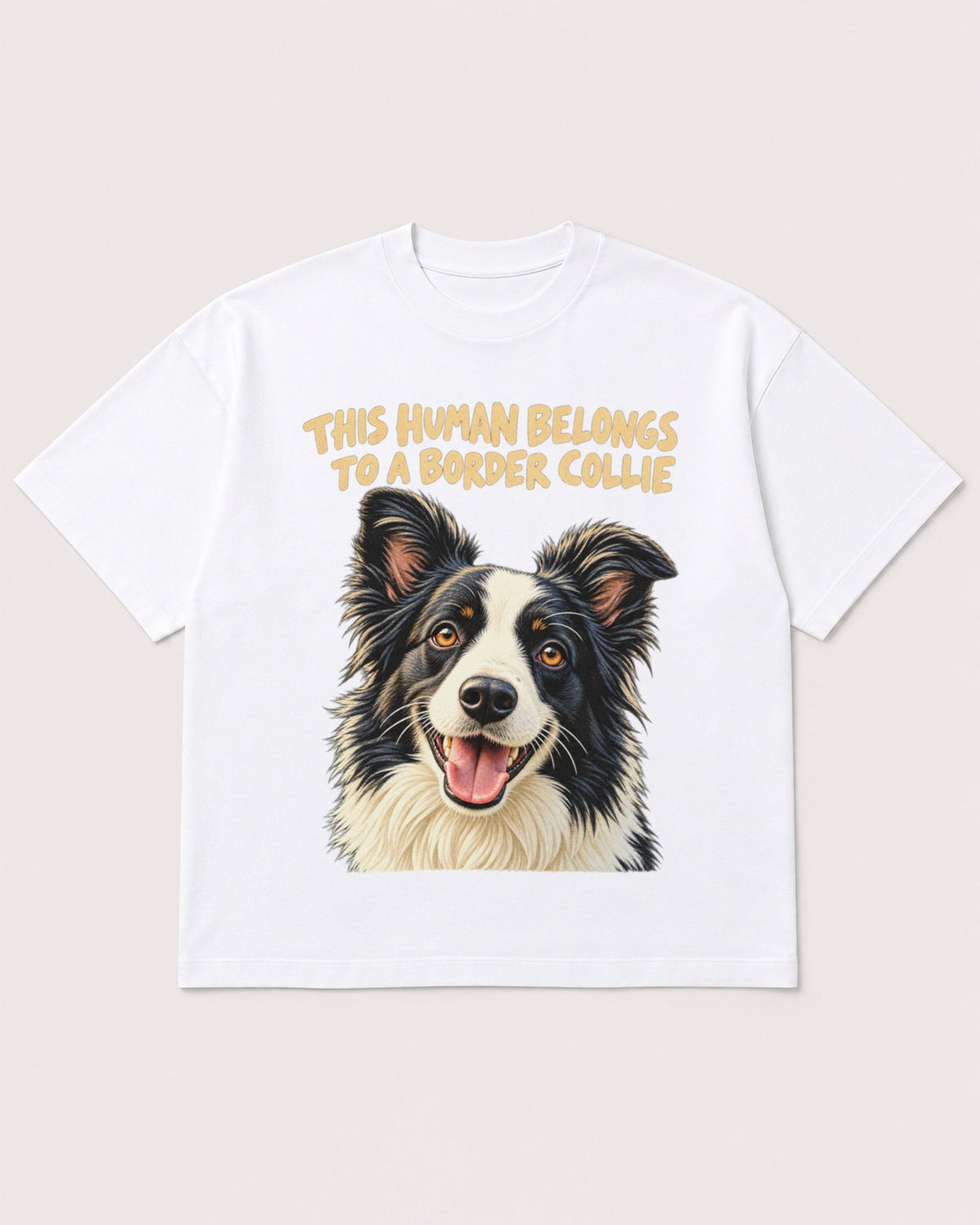 Mockup Boxy Heavyweight Tee White product