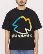 Mockup Boxy Heavyweight Tee Black male close-up 02