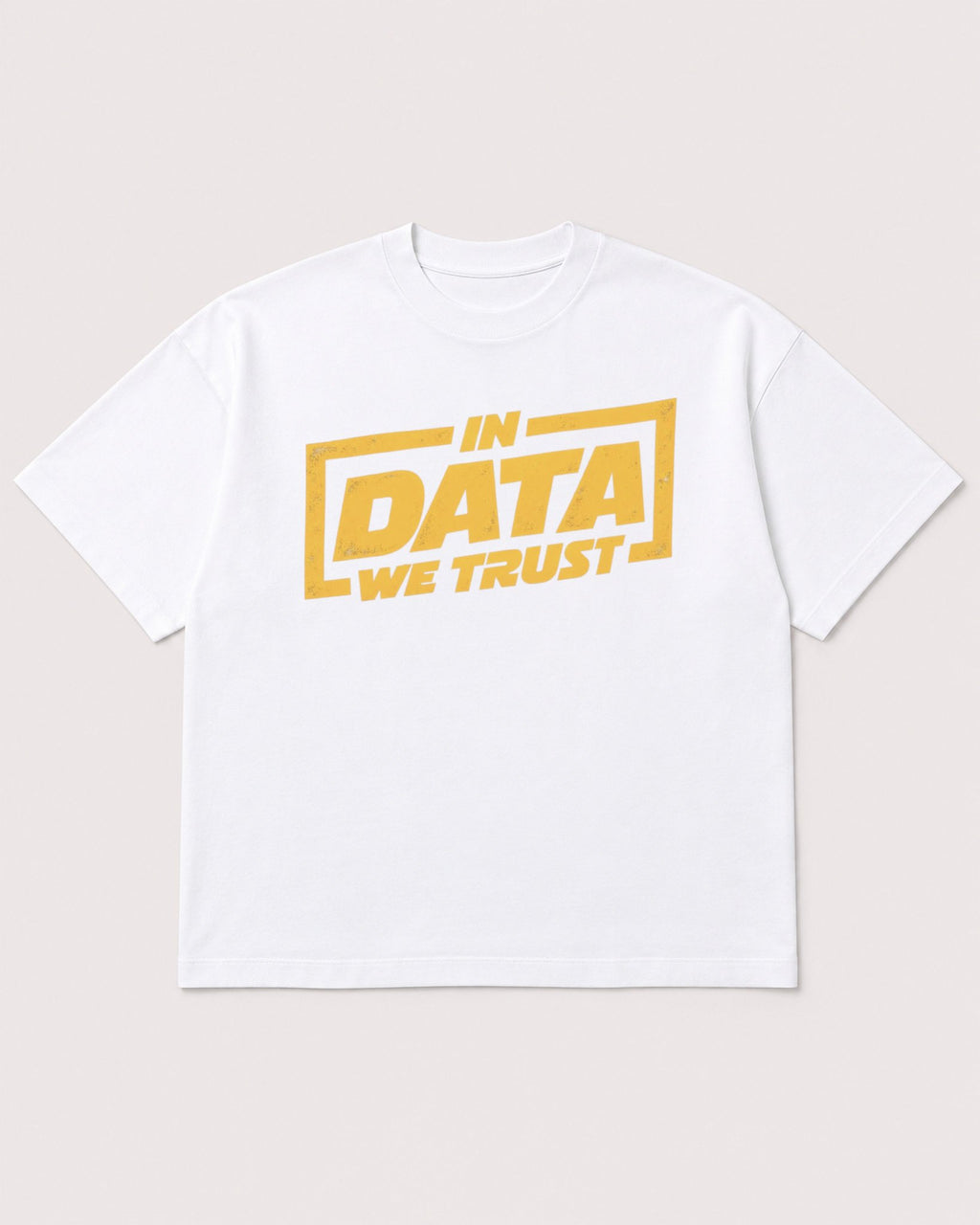 Mockup Boxy Heavyweight Tee White product