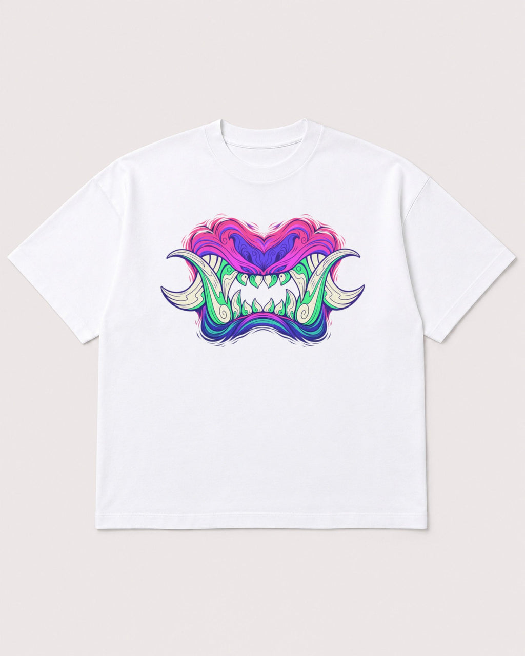 Mockup Boxy Heavyweight Tee White product