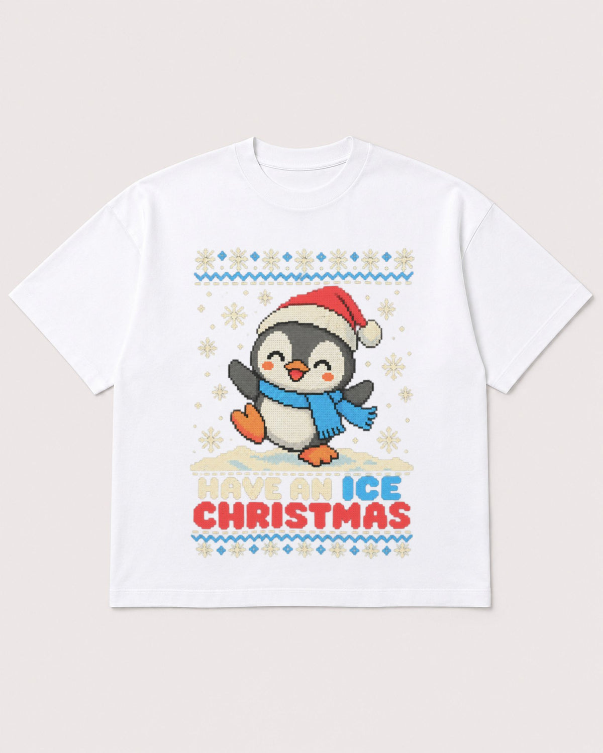 Mockup Boxy Heavyweight Tee White product