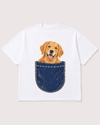 Mockup Boxy Heavyweight Tee White product