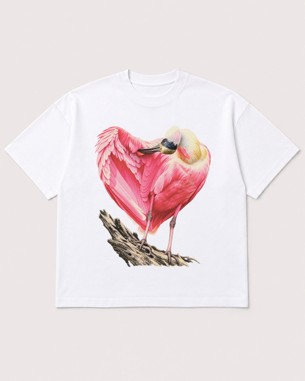 Mockup Boxy Heavyweight Tee White product