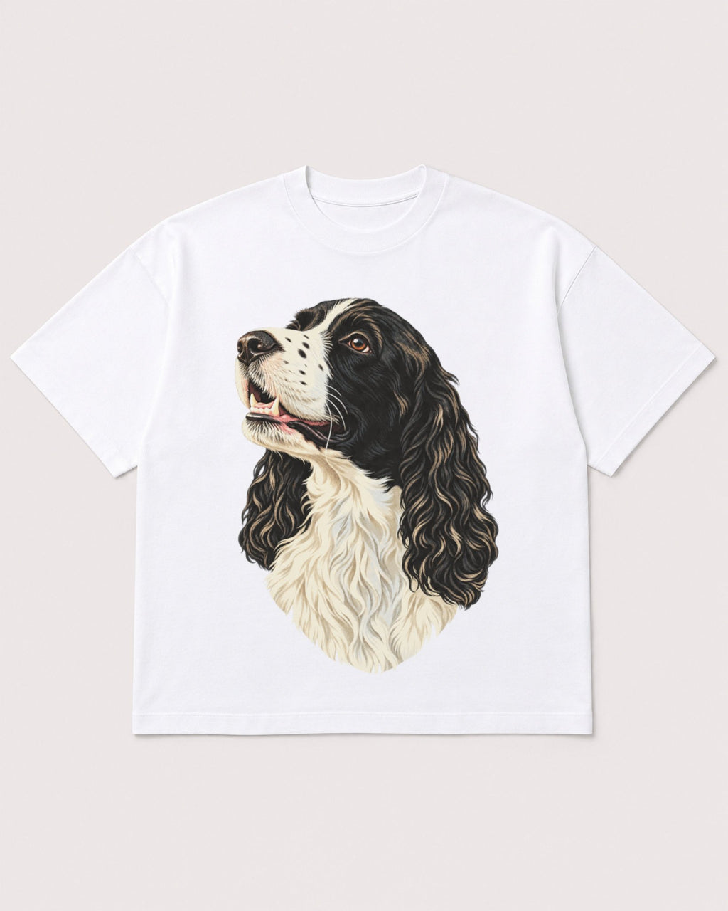 Mockup Boxy Heavyweight Tee White product
