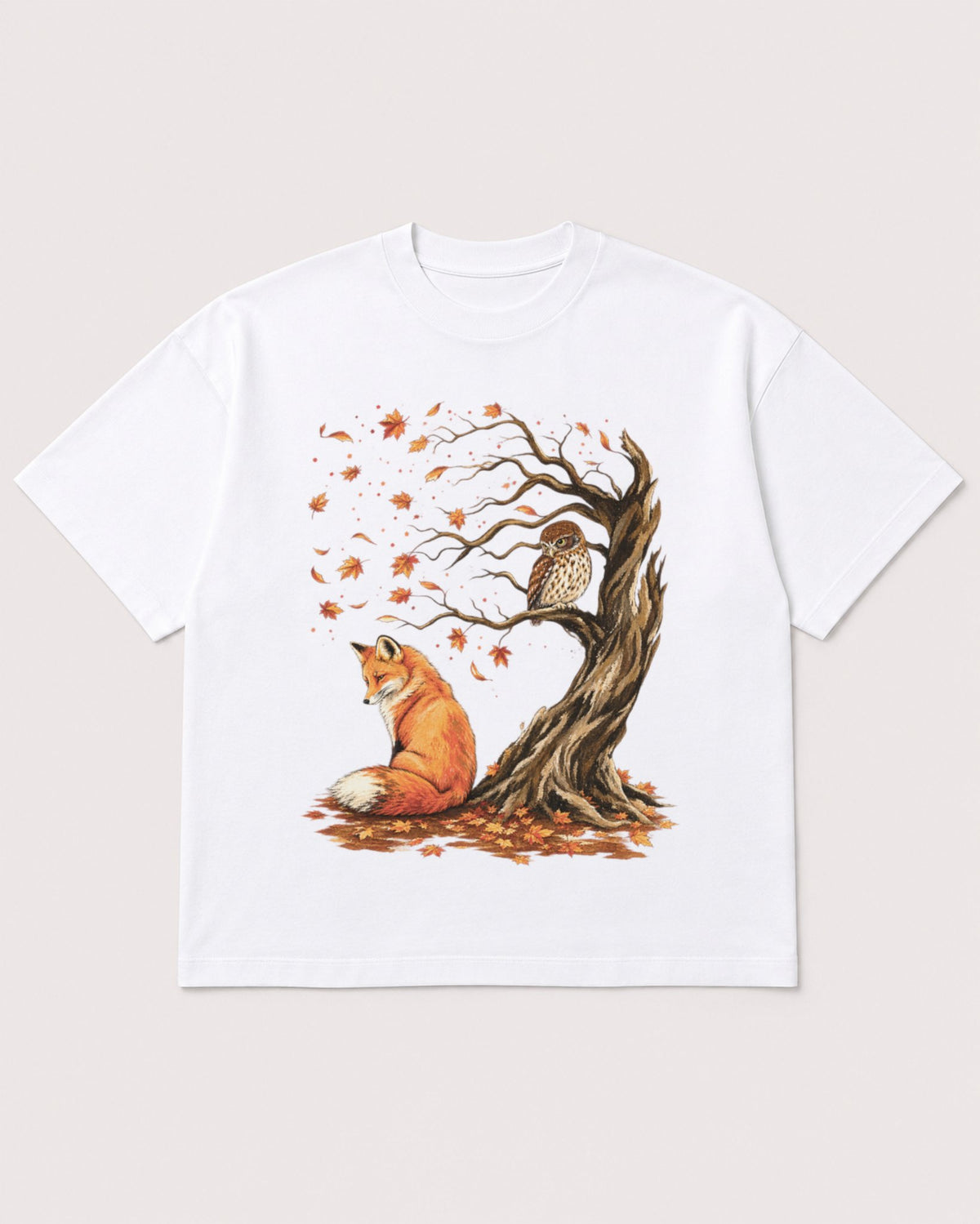 Mockup Boxy Heavyweight Tee White product