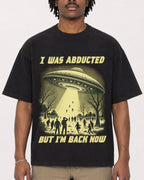 Mockup Boxy Heavyweight Tee Black male close-up 04